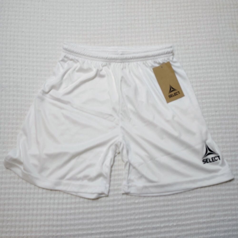 Select-Sport White Youth Shorts Sz 12 Basketball Soccer Sports Running